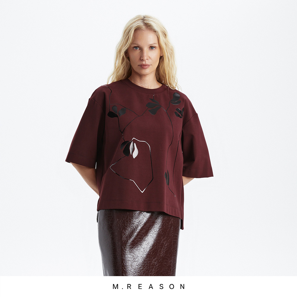 

Футболка, Бордовый