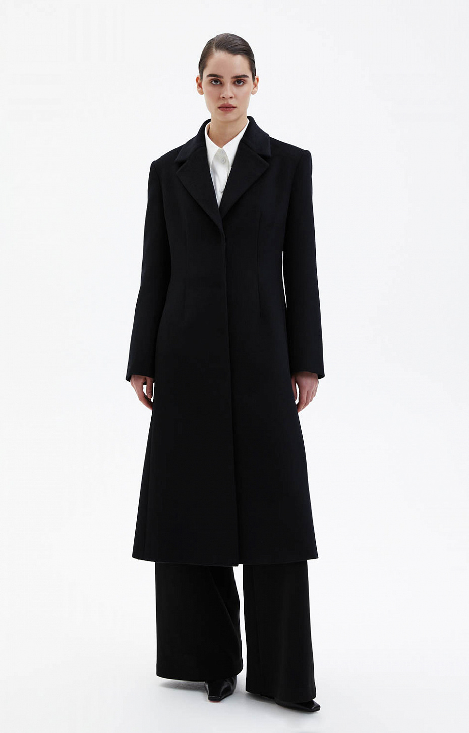 Пальто из драпа