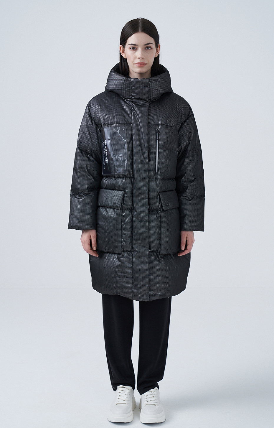 Пальто стеганое