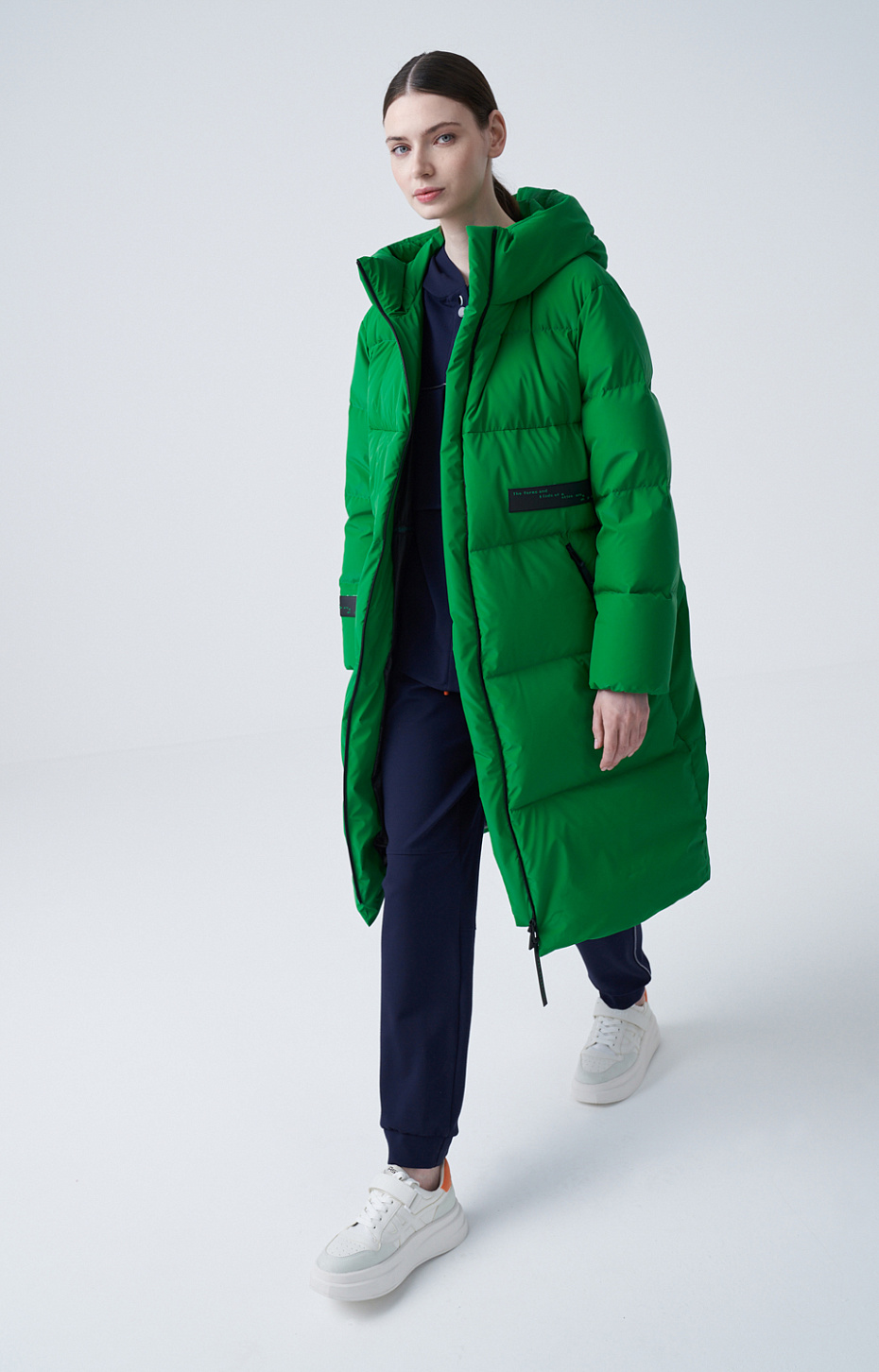 Пальто стеганое