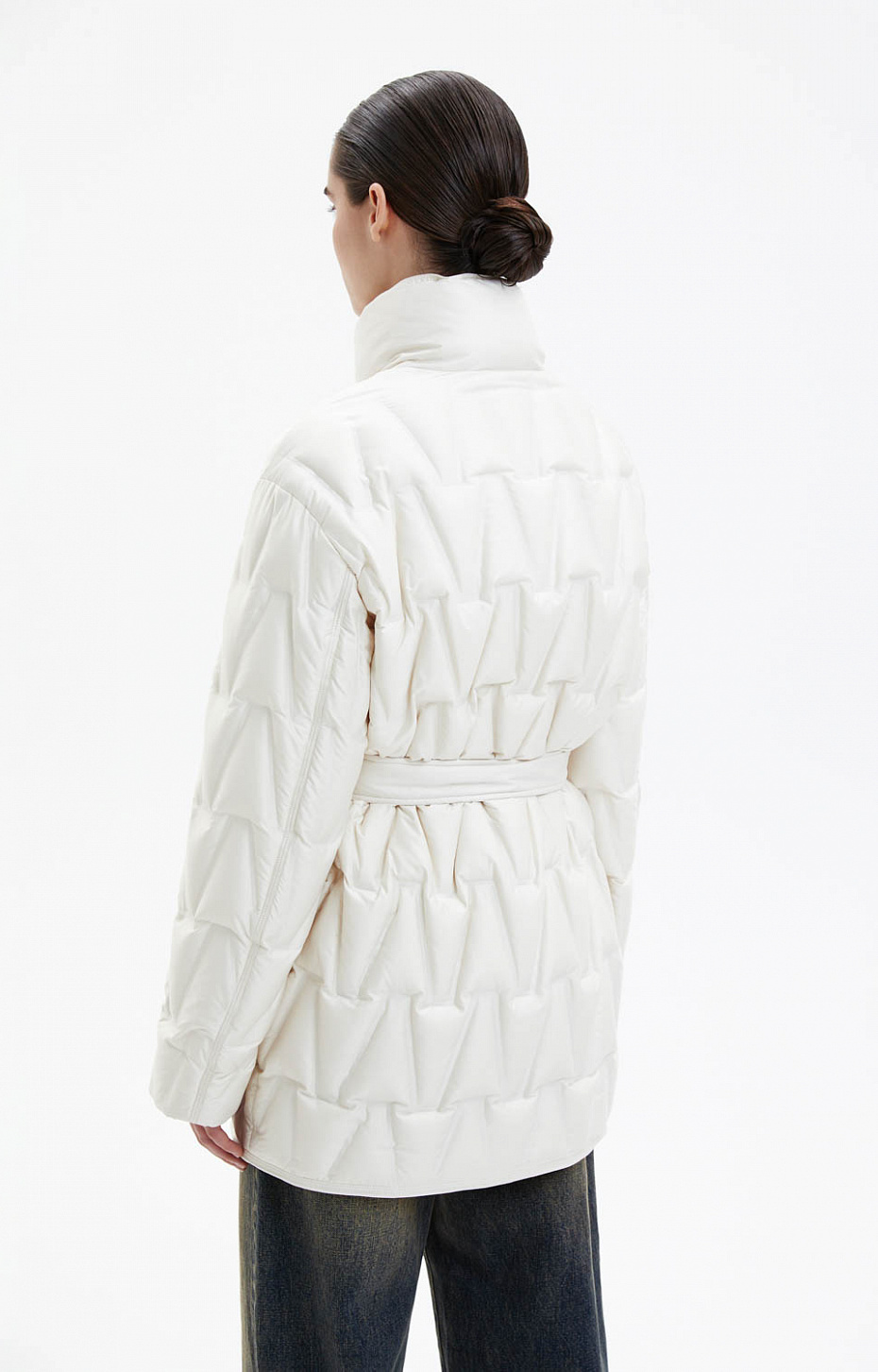 Пальто стеганое