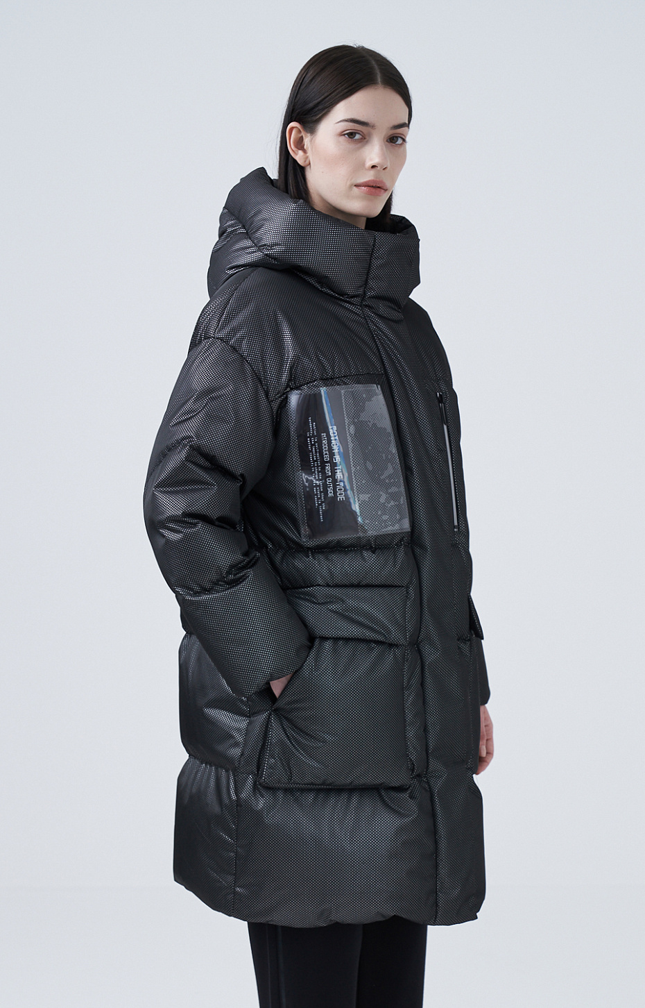 Пальто стеганое