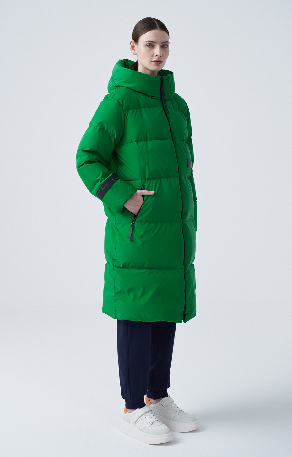 Пальто стеганое